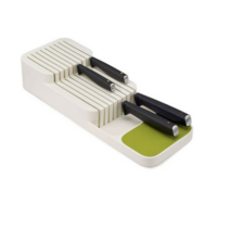 주방 안전 칼꽂이, 5개, 그레이