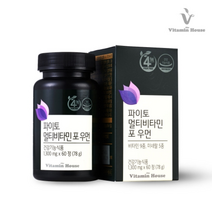 비타민하우스 파이토 멀티비타민 포우먼 1 300 MG X 60정 X 6병 셀레늄 비타민B 비오틴