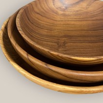 우드 샐러드볼 3종, 세트