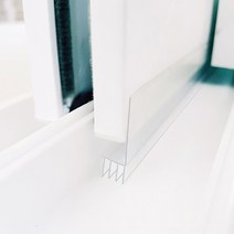 투명 문풍지 창문 현관문 외풍차단 투명이 1m, 투명이 현관형1m