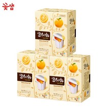 꽃샘 꿀유자차 포션 캡슐액상 30g*15개입, 450g, 3박스