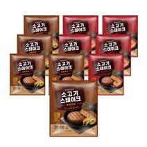 [랭킹닭컴] 맛있소 소고기 스테이크 2종 10팩 구성, 03_소고기 스테이크 혼합 10팩