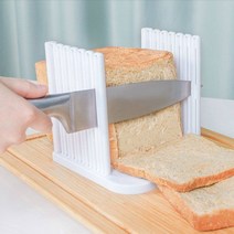 [쇼지] 가정용 토스트빵 식빵 자르기 커팅보드 슬라이서 즐거운 쇼핑, 1개