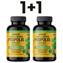 브라질 그린 프로폴리스 60캡슐 2개, 기본