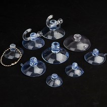 행거형흡착판 흡착판 흡착패드 압축고무 큐방 흡착고무 진공판 압착고무 흡판 빨판 흡착식판 흡착고리 투명흡착판 강력, 32mm+고리 (5P)