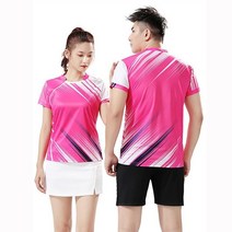 탁구복 탁구 유니폼 의류 배드민턴 상의 반바지 세트