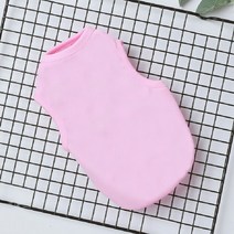 유엔펫 중형견옷 반려견옷 소형견용 귀여운 프린트 여름 반려동물 티셔츠 강아지 옷 애완동물 고양이 조끼 코튼 퍼그 의류 의상, [06] XXL, [07] pink 2