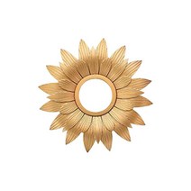 복도 본사를 위해 장식적인 둥근 벽 거는 거울 메이크업 거울, 화려한, 유리