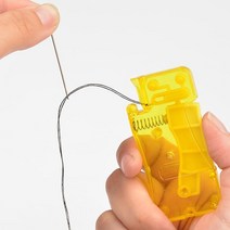 바늘실끼우개 자동실끼우기 5초완성 바느질소품 홈퀼팅 효자템 침침한눈 난시도 괜찮아, 단품