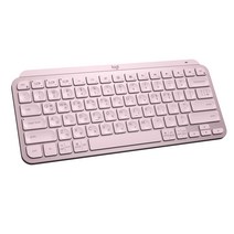로지텍코리아 무선키보드 MX KEYS MINI [텐키리스 / 스마트 백라이트 / 블루투스 / 볼트지원 / 윈도우+맥OS], 로즈핑크
