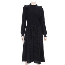 르니앤맥코이 GD01 반넥셔링니트원피스 MK02KO104