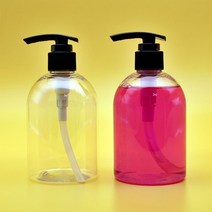 300ml 리필 화장품 샴푸통 세제용기 투명 펌프공병