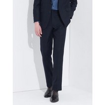 갤럭시 갤럭시 네이비 글렌 체크 Normal Fit 정장 팬츠 (GA1802UC1R)