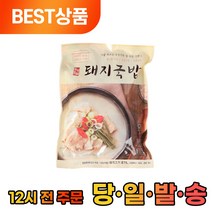 해장국 부산돼지국밥 건봉국밥 진한국물돼지국밥 185g(1인분), 1개, 185g, 1개