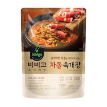 비비고 간편식 차돌육개장 가족반찬 밀키트 500g 1세트, 2세트