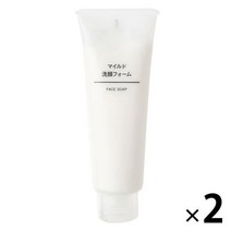 일본 직송 클렌징 세안 폼 무인 양품 마일드 120g 2개