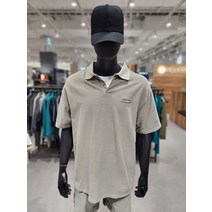 볼컴 남여공용 피그먼트 다잉 오버핏 피케 티셔츠 VA222TS002 LK