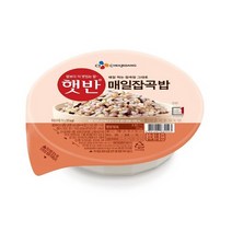 햇반 매일 잡곡 즉석밥, 210g, 6개