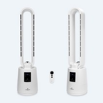 날개없는 무풍 선풍기 무소음 가정용 아기 선풍기 UV 공기청정형 리모컨 선풍기 ZMF-BM383W