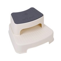 러비 베베솜 유아 디딤대 아기 발판 발디딤대 2단, 상단 바닐라그레이+하단 바닐라