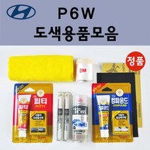 순정품 현대 P6W 초크화이트 자동차 붓펜 카페인트 도색 스프레이 차량용 벨로스터 N JS 베뉴 더뉴 코나 하이브리드, 선택:프라이머(모비스)