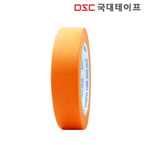 [당일발송] 마스킹테이프 각 컬러별 종이테이프 커버링 24mm X 10M 6개입, 오렌지, 6개
