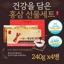 국산 6년근 홍삼 진액 농축액 스푼 쇼핑백 포함 4병 부모님 할머니 할아버지 선물 건강 기능 식품 상견례 명절 생신 환갑 어버이날 칠순 팔순 어르신 시니어 노인 장인어른 장모님