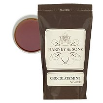 하니 앤 손스 Harney Sons 그린 핫 시나몬 스파이시 50티백, 초콜릿 민트, 50티백 1팩