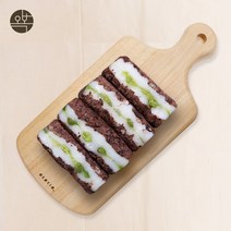 오복떡집 찰떡 완두베기시루떡 완두콩 팥 국내산 찹쌀 수제영양떡 어린이 어르신 간식 식사대용 선물용, 75g, 3개