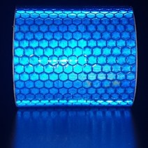 5cm x 3M 고휘도 반사테이프 반사지 형광 시트지 파랑