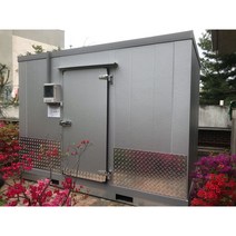 냉동 창고 제작 저온 냉장고 우레탄 판넬 저장고 시공 냉장 설비, 회색 스타코, 회색 스타코