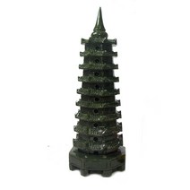청옥 문창탑 28cm 부귀 출세 입신양명 공부방소품