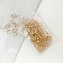 헤세드 200개) 뉴 7mm 오링 연결고리, 골드