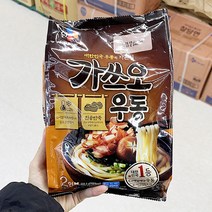 CJ 가쓰오우동 2인분 466.6g x 1개, 종이박스포장