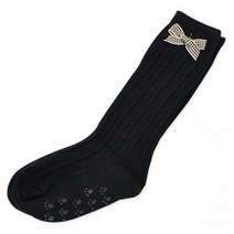 코튼키즈 체크링크스 반장(1족) 유아동 반양말 니삭스