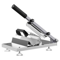 냉장육절기 고기세절기 족발썰기 회써는기계 수동, 사파이어블루 430스테인리스 두꺼운슬라이서 A