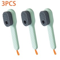 싸이클론 집진기 산업용 목공용 집진시설 다기능 부드러운 강모 신발 브러시 자동 액체 배출, Green 3Pcs