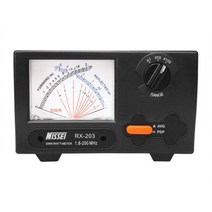 전원 원래 NISSEI RX-203 파워 미터 1.8-200Mhz 단파 UV 스탠딩 웨이브 SWR 디지털 양방향 라디오, 01 RX-203