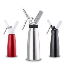 이퍼피 고급 카페 알루미늄 생크림 짜기 휘핑기 디스펜서 크림 포머 500ml, 1개, 04 500ml