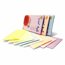 고궁의아침 10보라색 A4 85g 대례지 5매10개 한지봉투, 단품