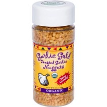 1 Garlic Gold Nuggets USDA Organic Roasted Organic Garlic Seasoning Granules Sodium Free MSG Fre