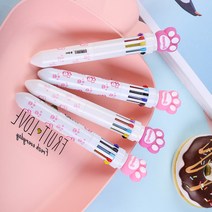 귀여운 다색 색깔 10색 볼펜 매직 모나미 노트 공책 필기도구, 달유니콘랜덤