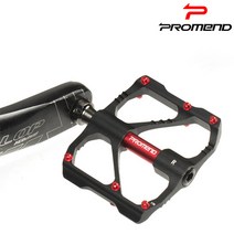 자전거 평페달 MTB 로드 알루미늄 카본 경량 패달 페달, 로드형, 알루미늄 페달, F 6 - 티탄 (2개 - 1세트), 1개