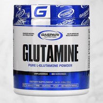 가스파리뉴트리션 아미노산 글루타민 5000mg 파우더 300g, 300g 1개