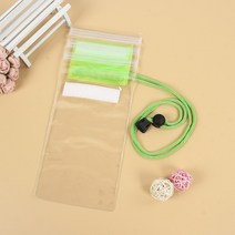 방수 휴대 전화 가방 드리프트 다이빙 수영 가방 수중 보호 케이스 수상 스포츠 비치 풀, 녹색