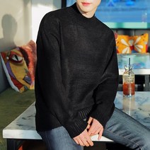 토모나리 토모나리 미스트 반폴라 니트