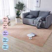 욕실의여왕 극세사 거실 발매트 140x200cm 그레이.욕실의여왕