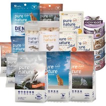 퓨어네이쳐캣 가수분해 전연령 고양이 이빨케어 사료 2kg+사료샘플+고양이간식, 치킨사료 2kg, 500