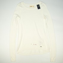 761.홀리스터 정품 라운드넥 긴팔 니트티셔츠/여성 XS