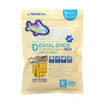 포켄스 강아지 덴탈스틱 후레쉬 오메가3 작은별 S 덴탈껌 220g